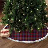 Clan Brown Modern Tartan Christmas Tree Skirt NS98 Brown Modern Tartan Tartan Christmas